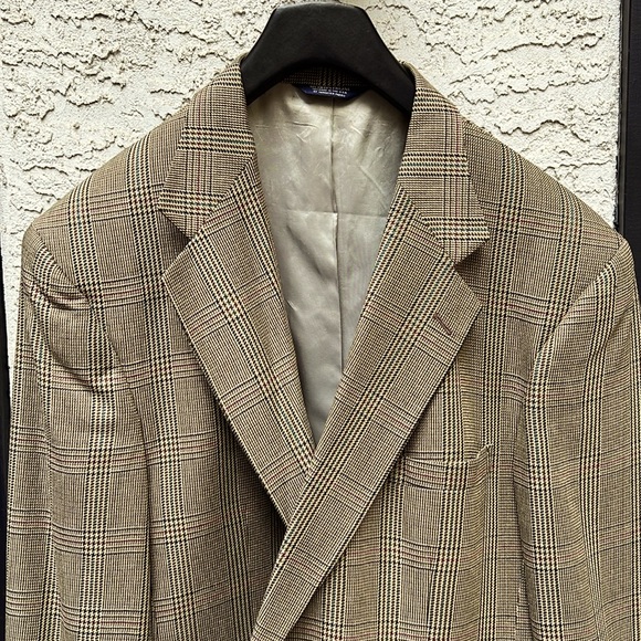 Nordstrom blazer size 50 100% silk - Picture 1 of 6
